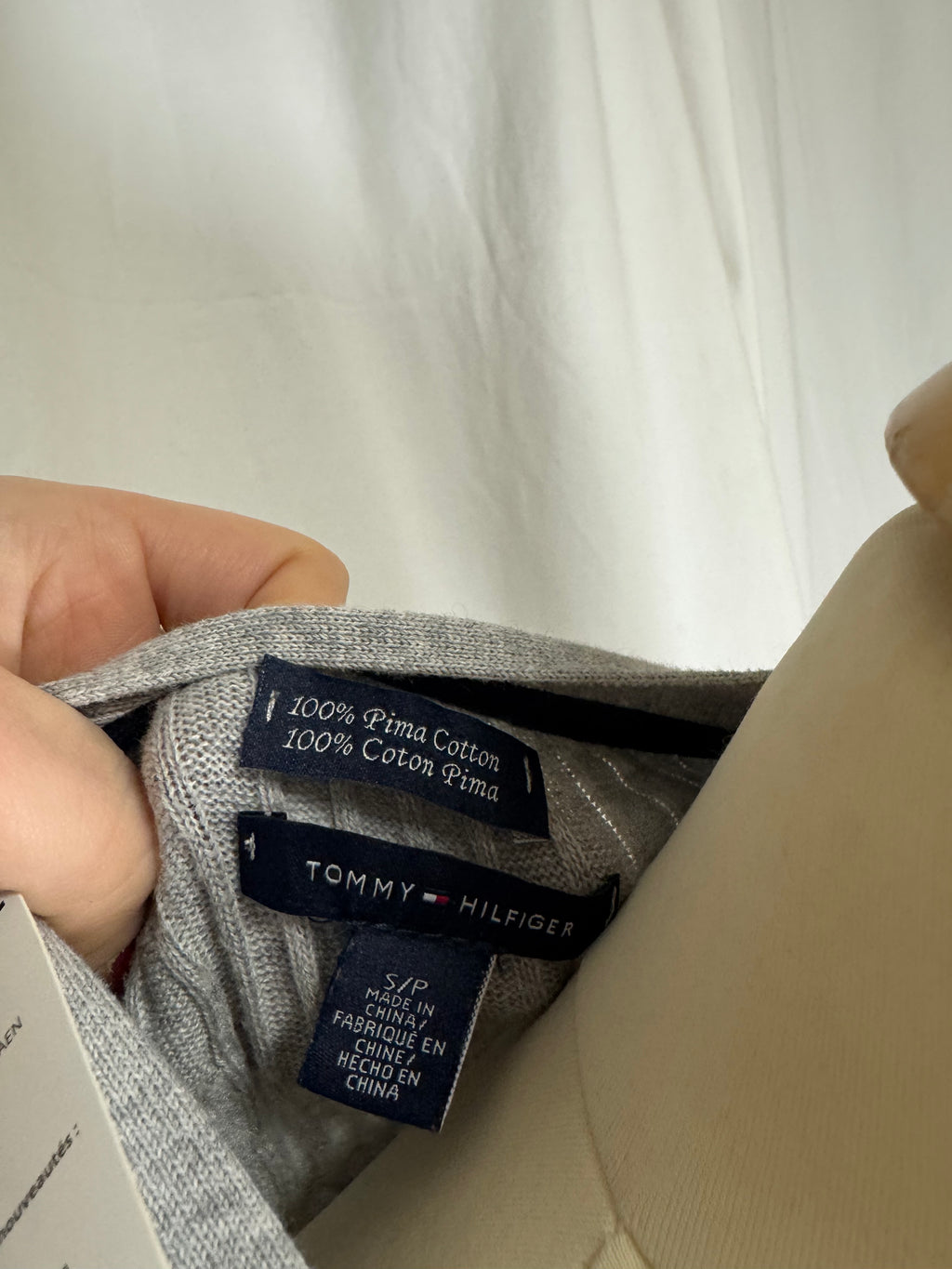 Gilet gris Tommy Hilfiger