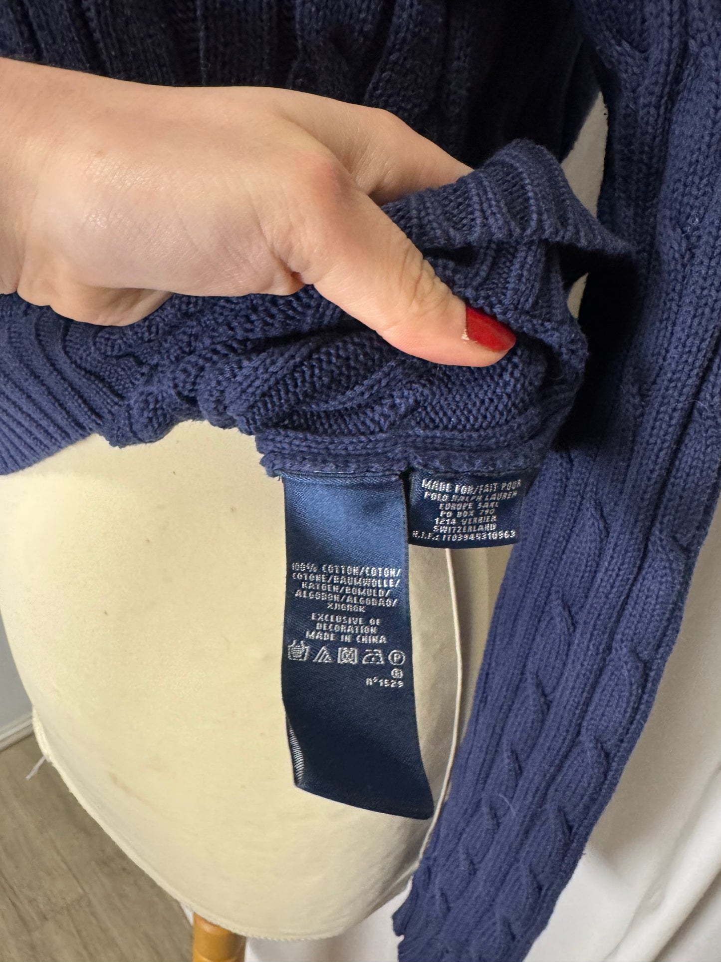 Pull torsade Ralph Lauren