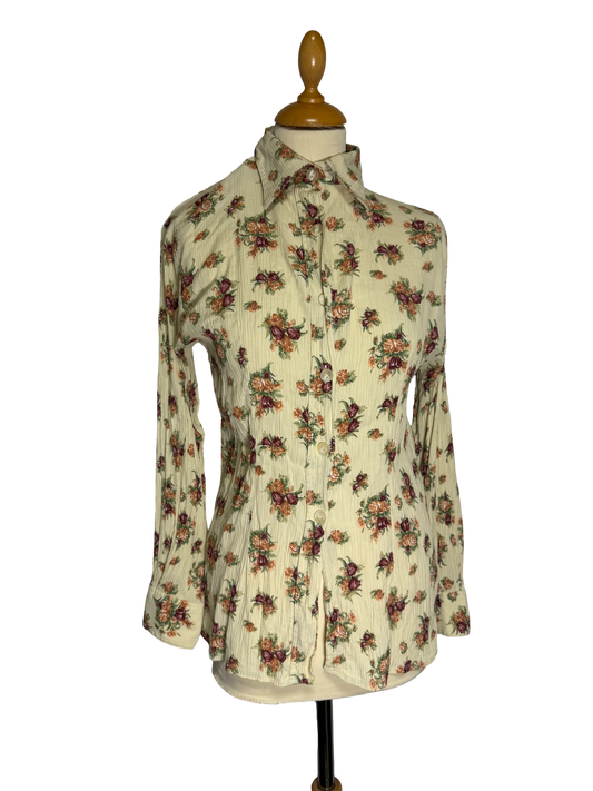 Chemise à fleurs