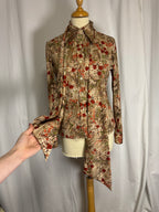 Chemise à motifs 70s