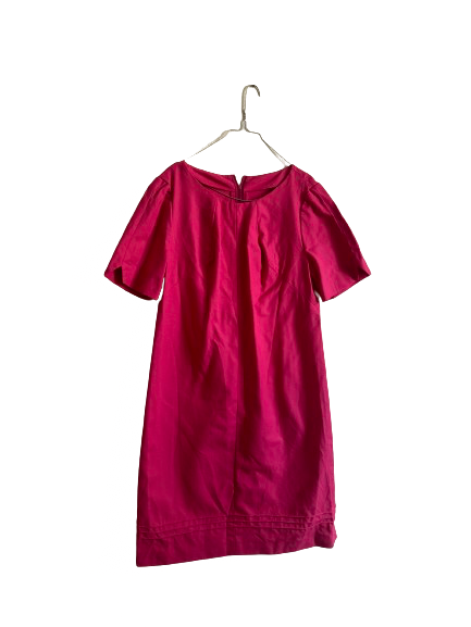 Robe à manche courte rose