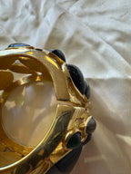 Bracelet en métal 80s
