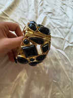 Bracelet en métal 80s