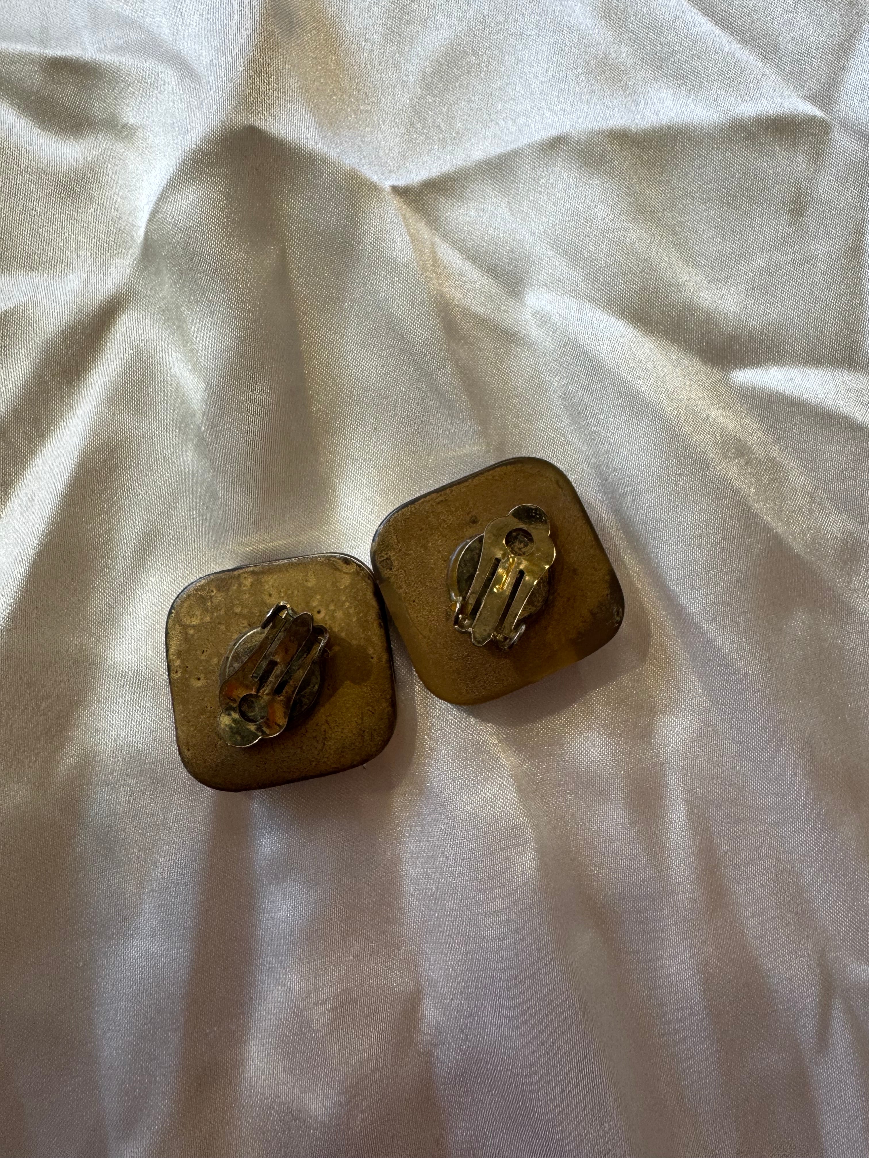 Boucles d'oreilles 80s