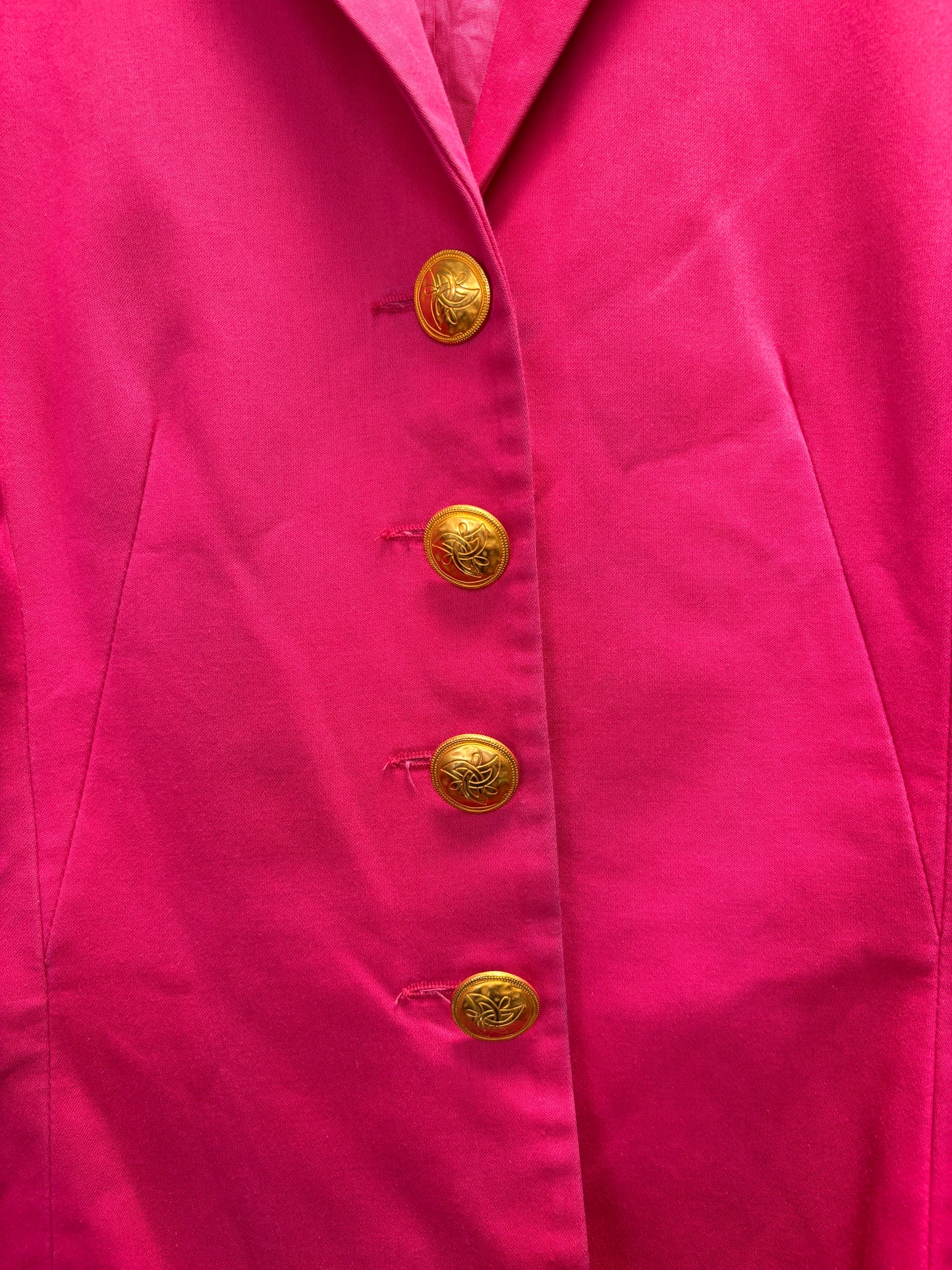 Veste rose 80s