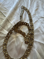 Collier et bracelet doré