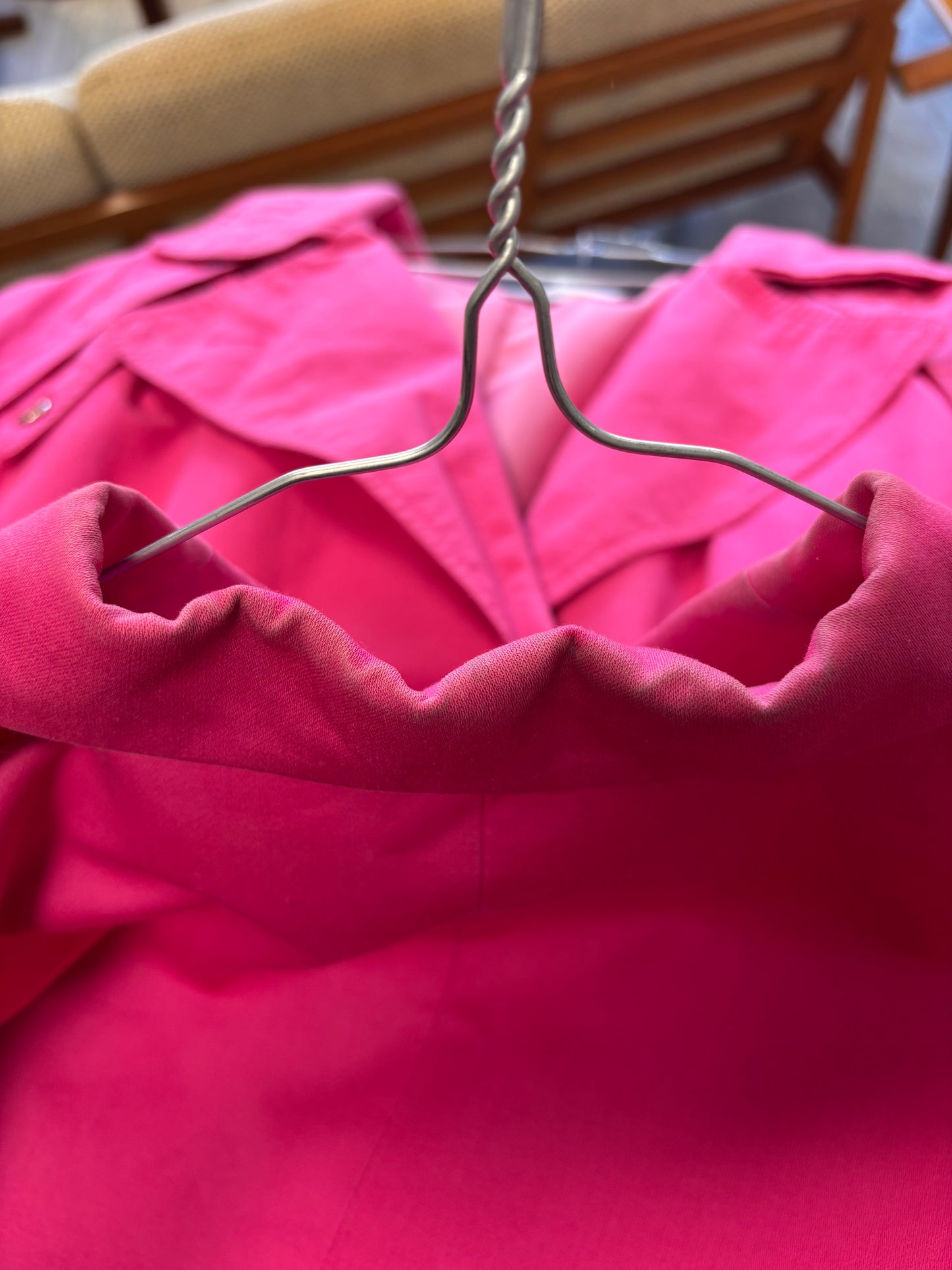 Veste rose 80s