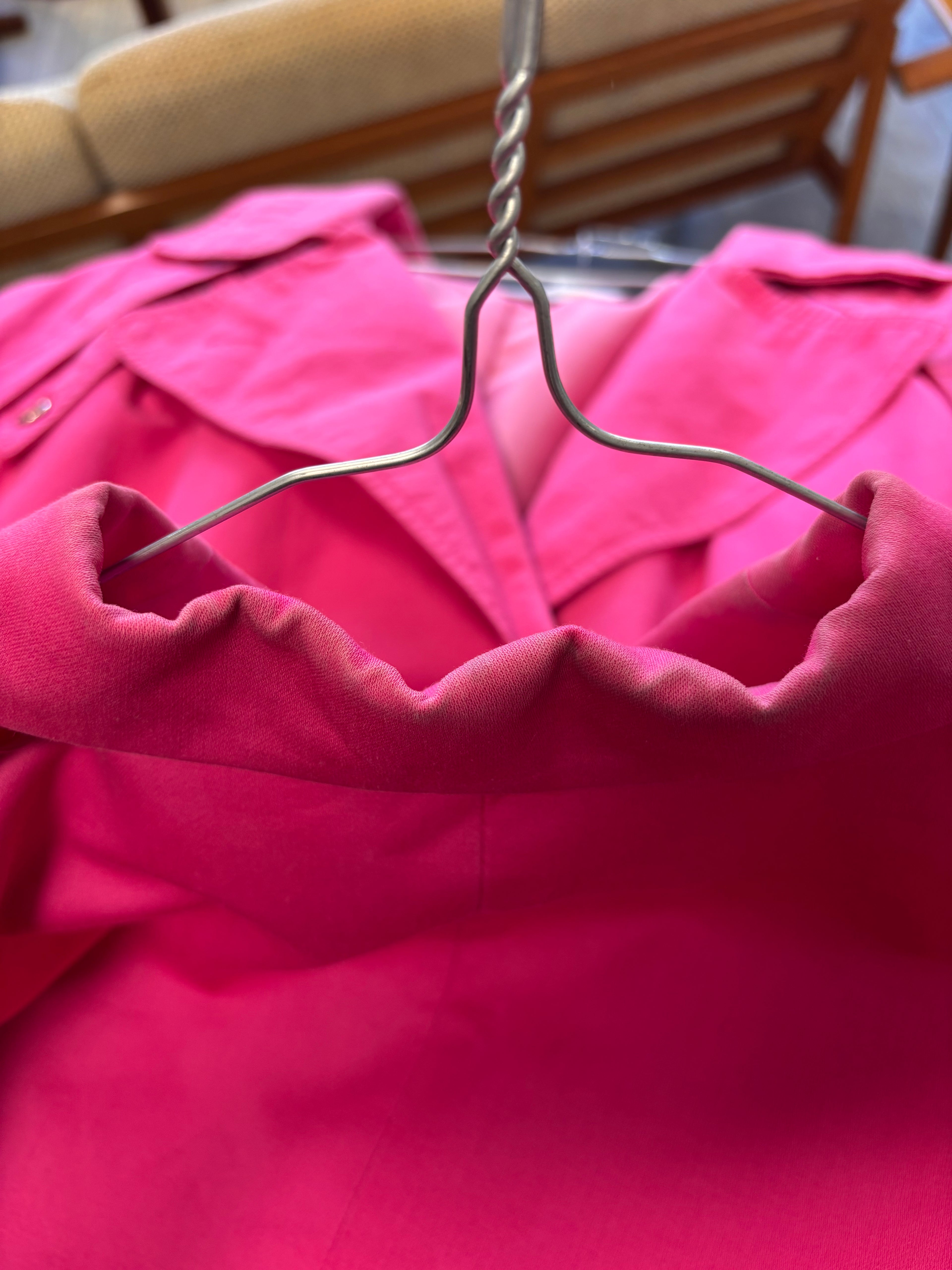 Veste rose 80s