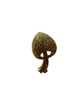Broche en métal champignon 80s