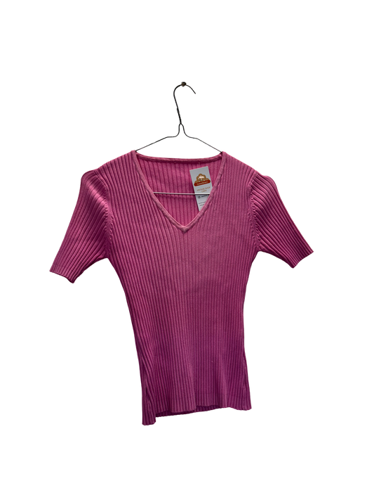 T-shirt côtelé