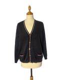 Cardigan gris 70s