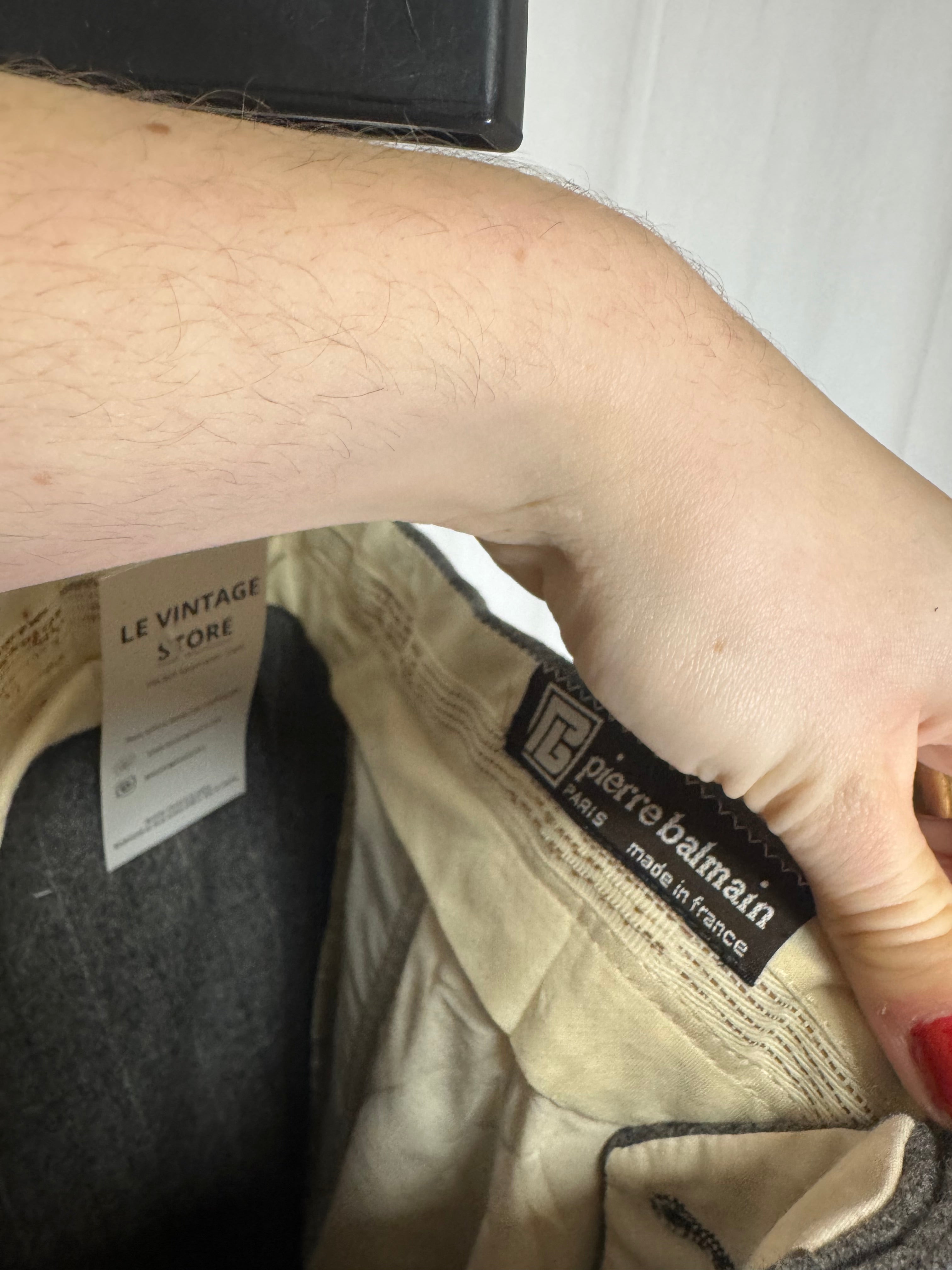 Pantalon de costume Pierre Balmain