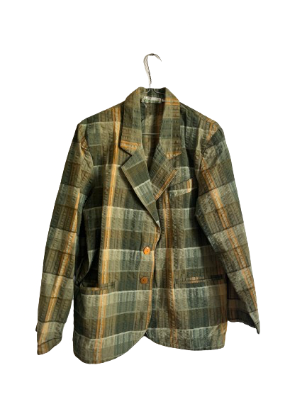 Veste écossaise 80s