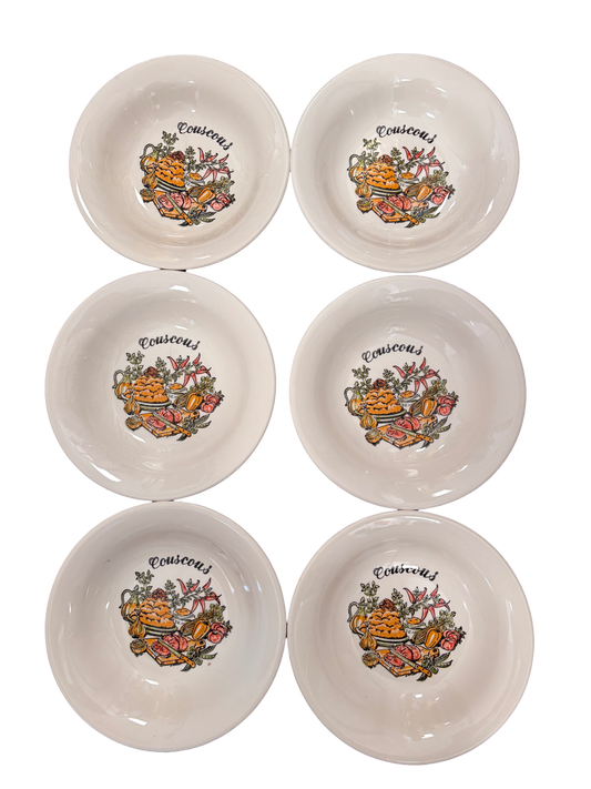 Assiettes à couscous