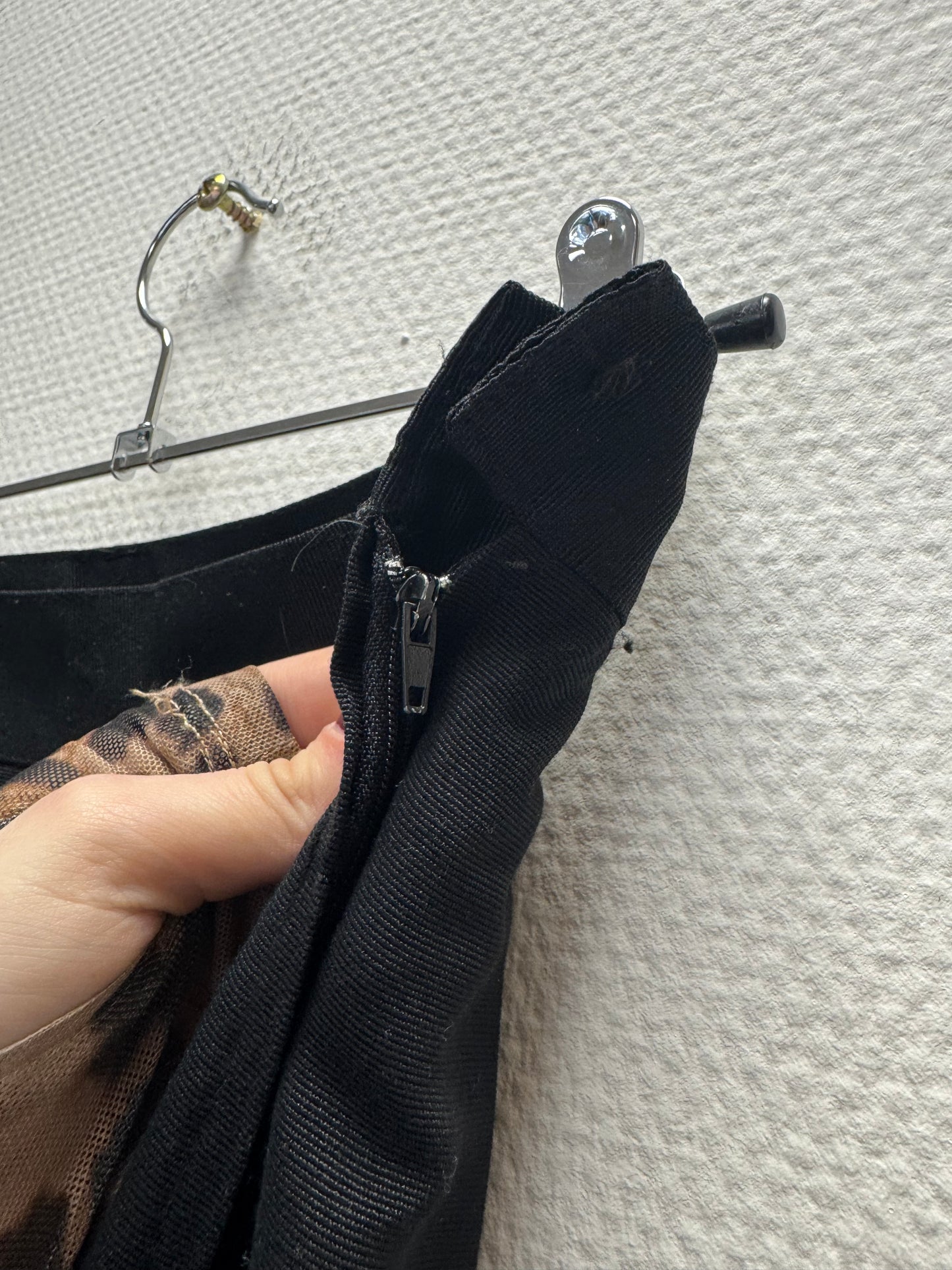 Pantalon noir 80s