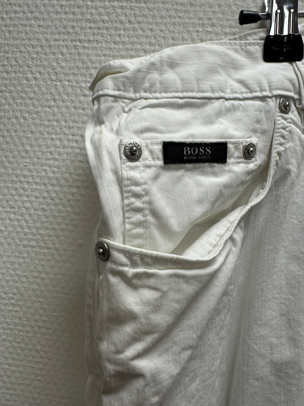 Pantalon blanc Hugo Boss