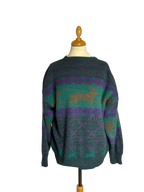 Pull à motifs 90s