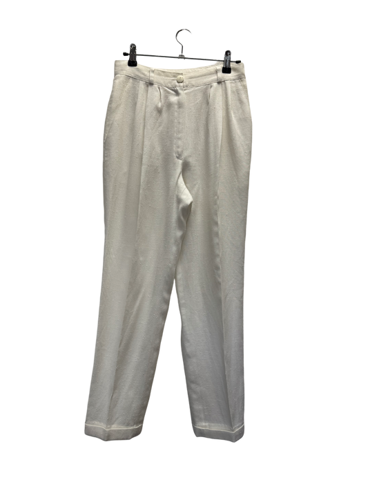 Pantalon blanc 80s