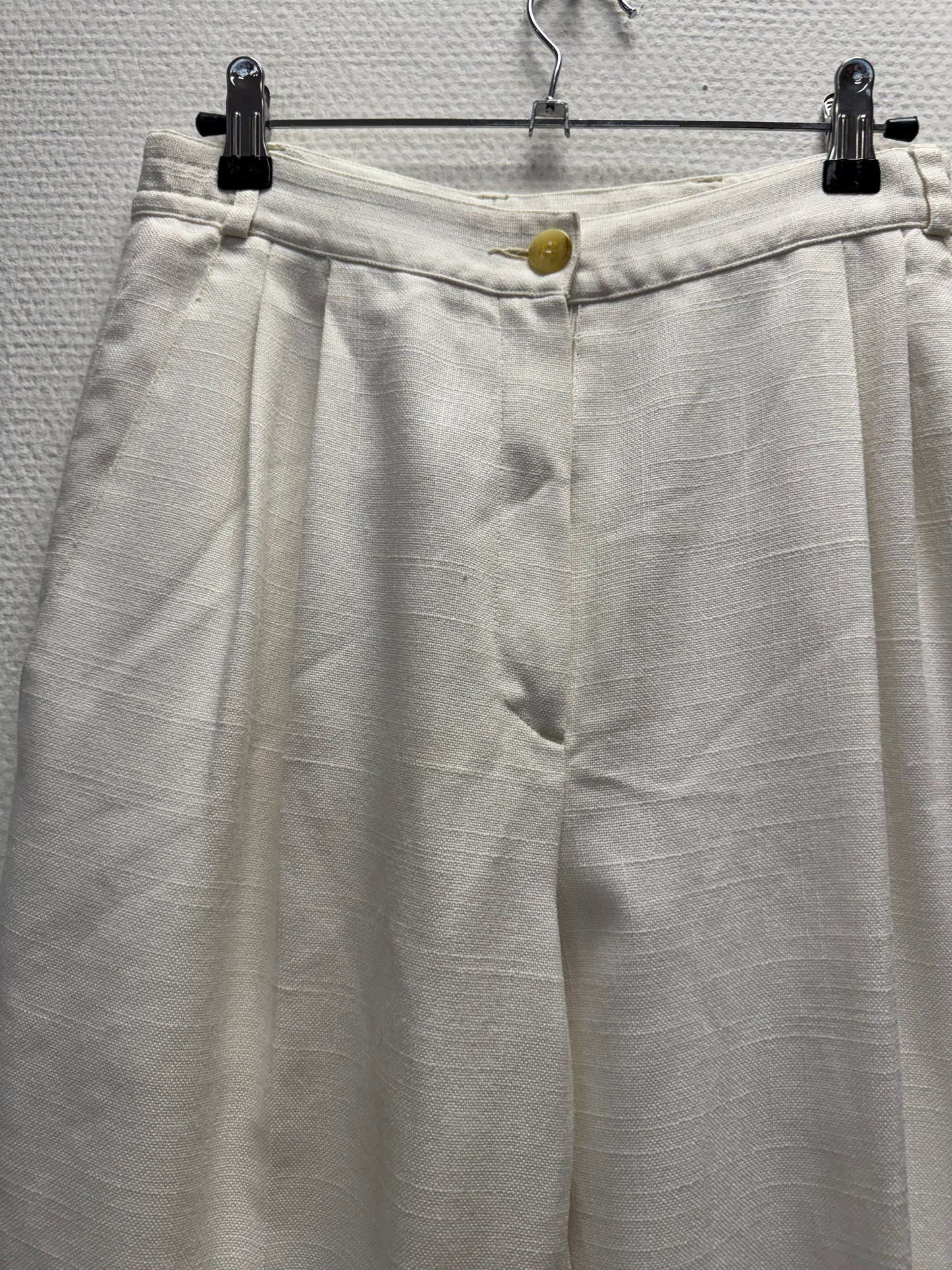 Pantalon blanc 80s
