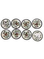 Assiettes à dessert Boch La Louvière