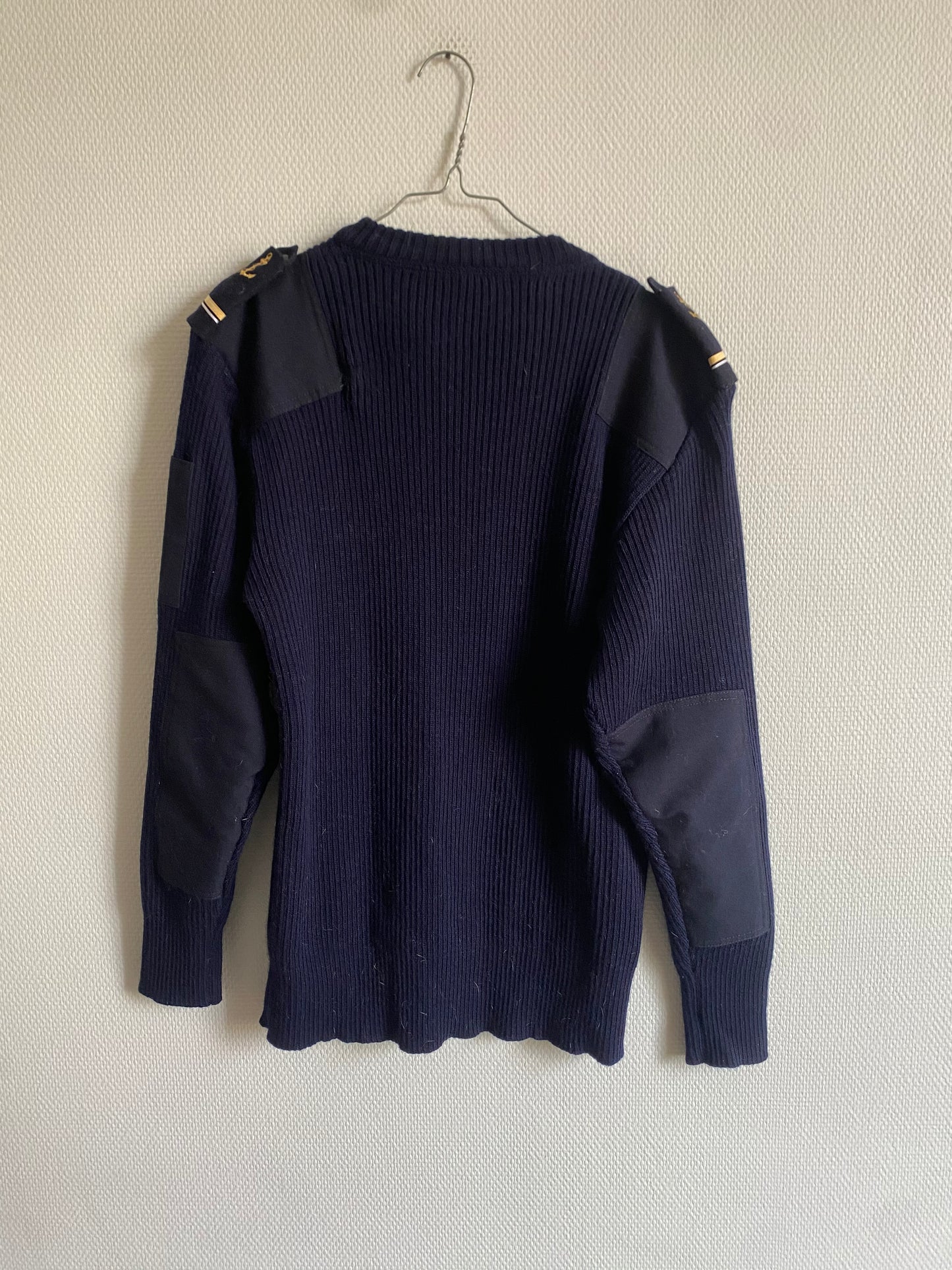 Pull militaire en laine