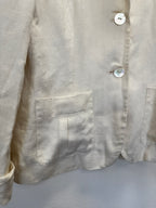 Veste blanche Zara