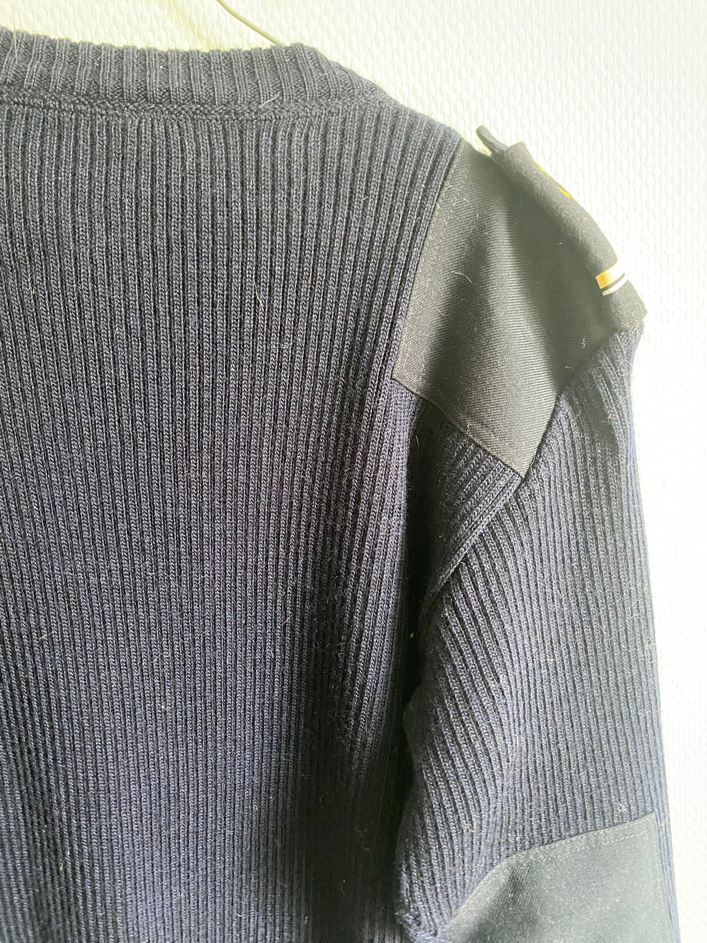 Pull militaire en laine