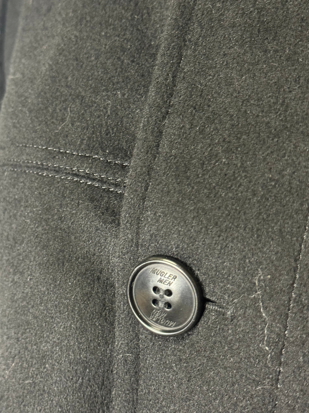 Manteau en laine Mugler