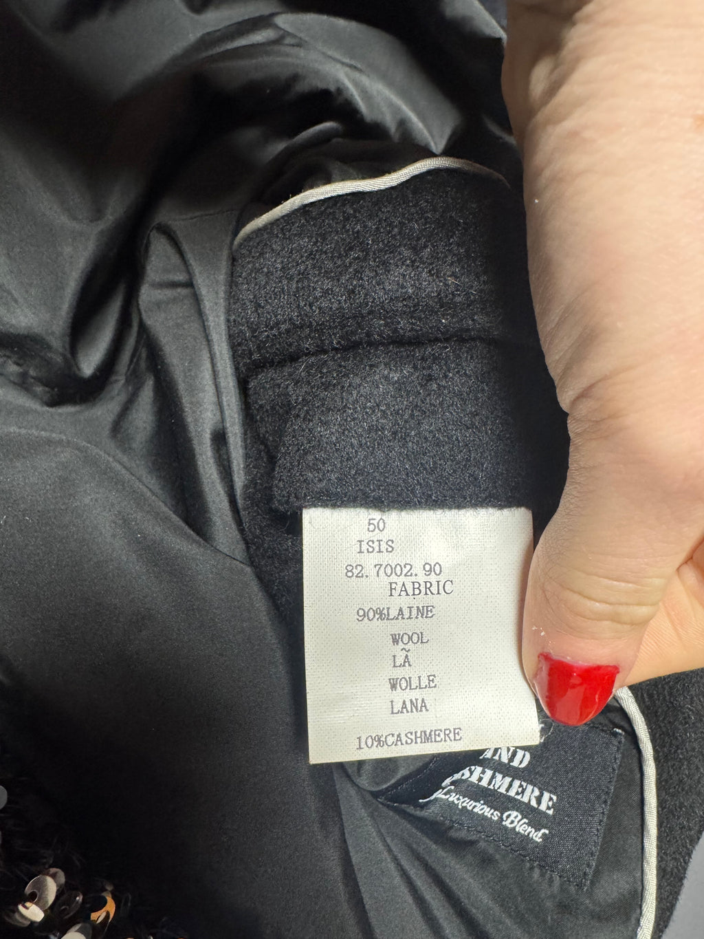 Manteau en laine Mugler