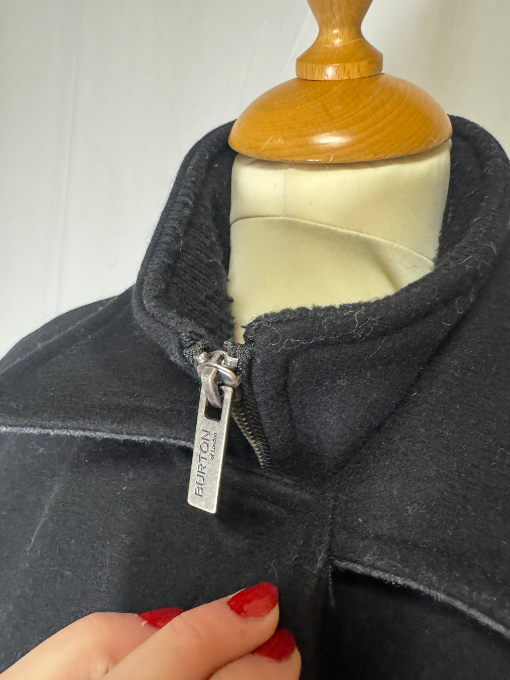 Manteau en laine Burton