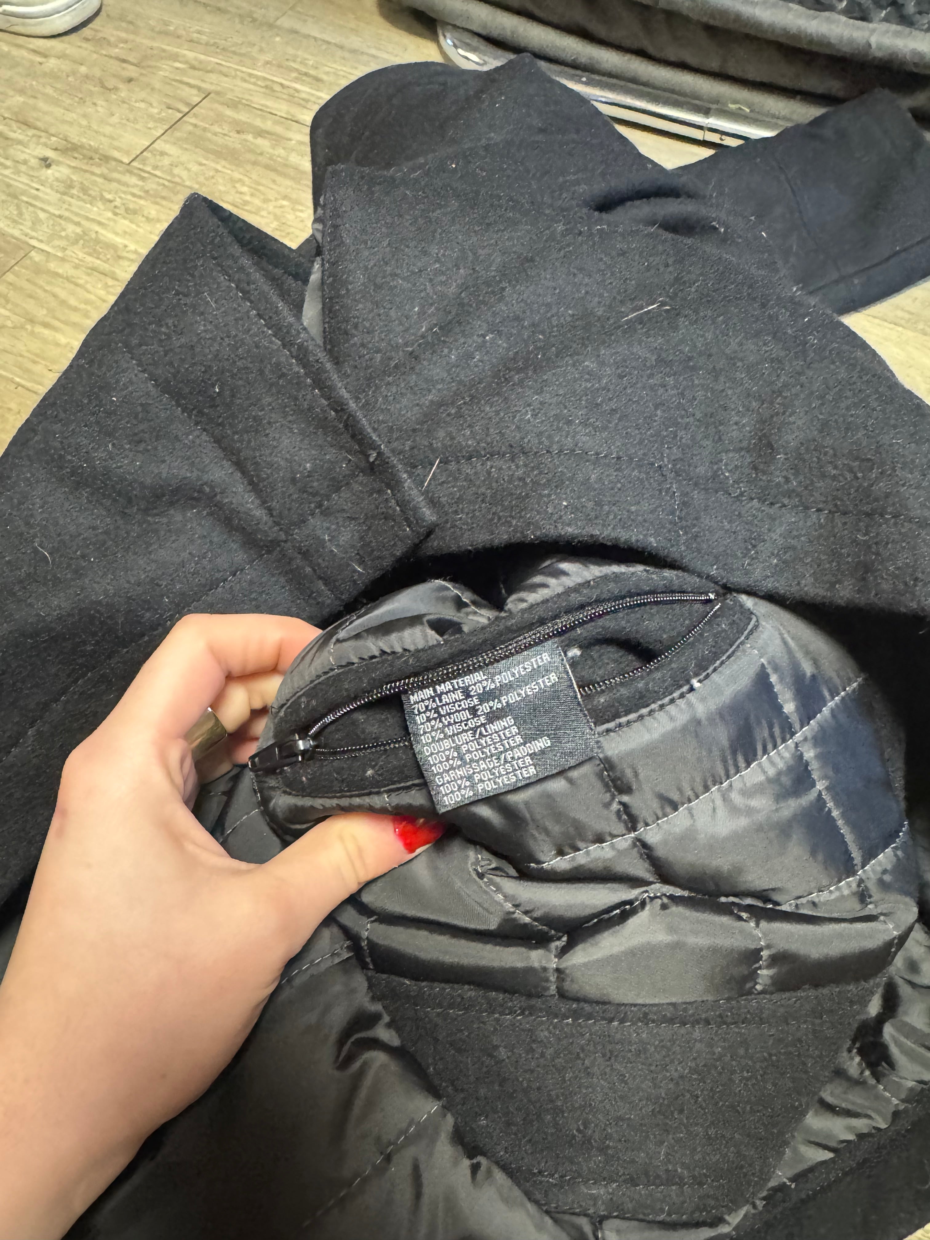 Manteau en laine Burton