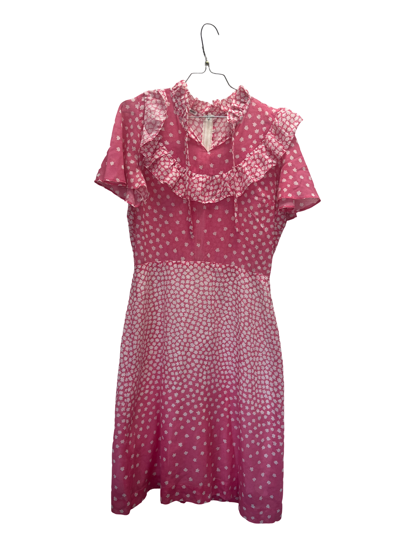 Robe à fleurs 70s