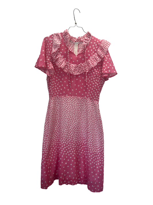 Robe à fleurs 70s