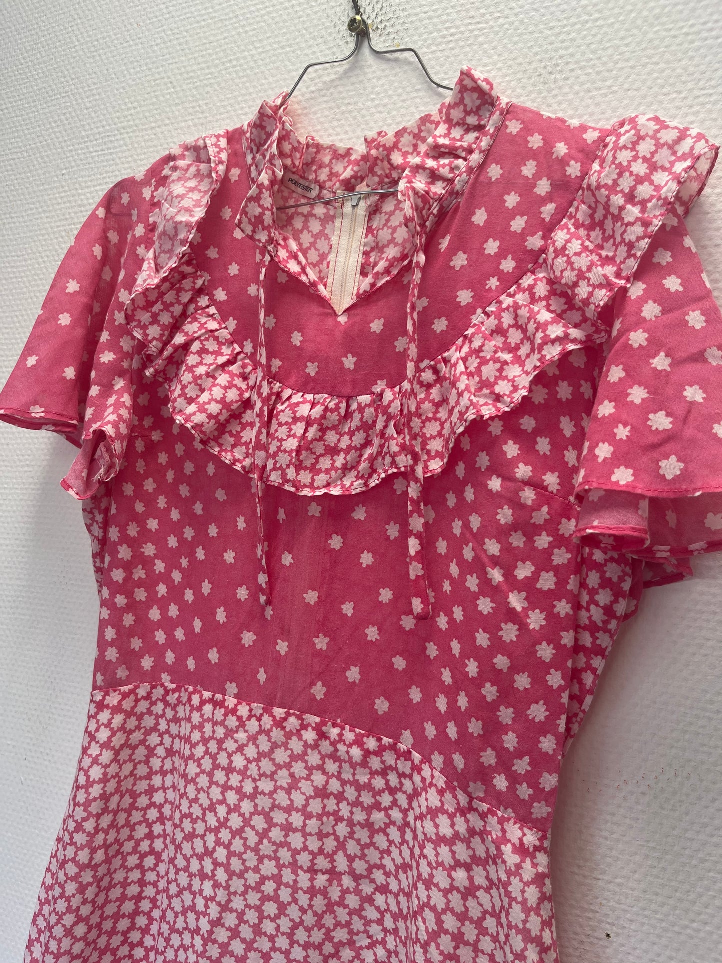 Robe à fleurs 70s