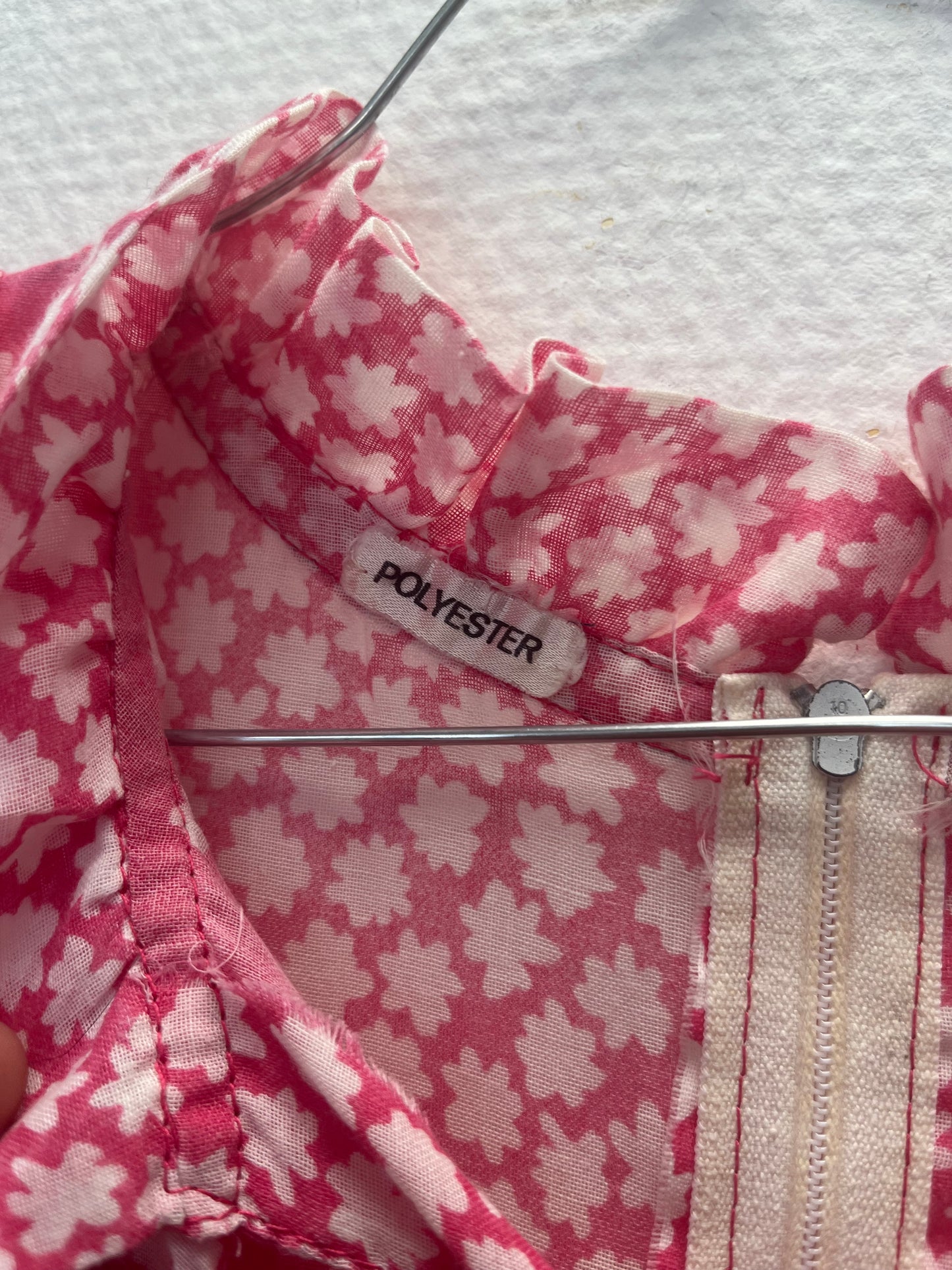 Robe à fleurs 70s