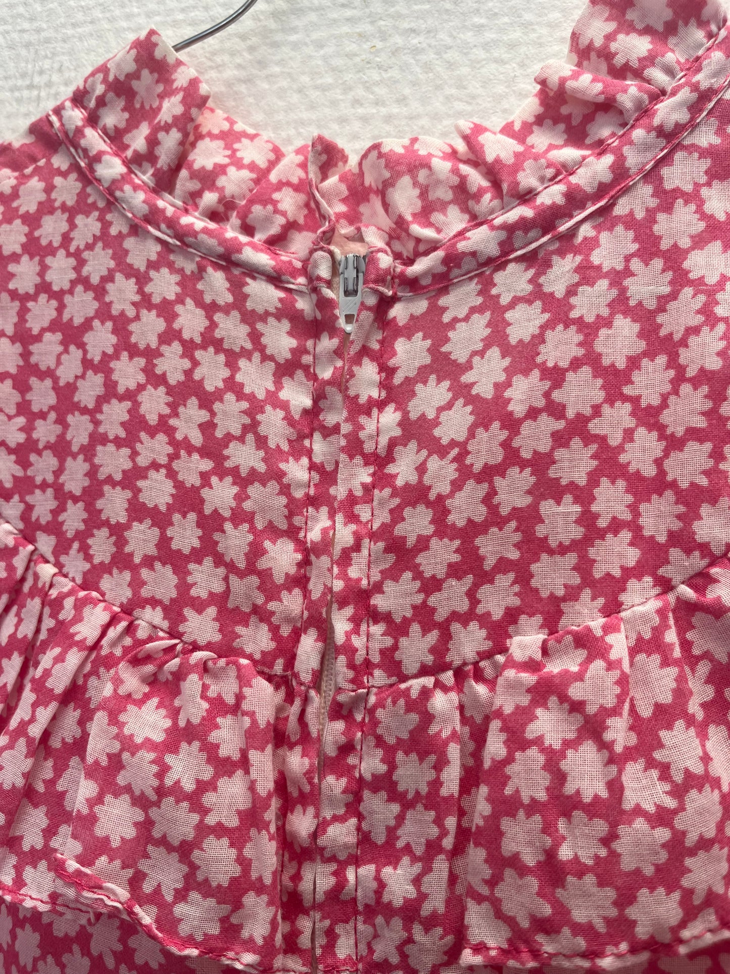 Robe à fleurs 70s