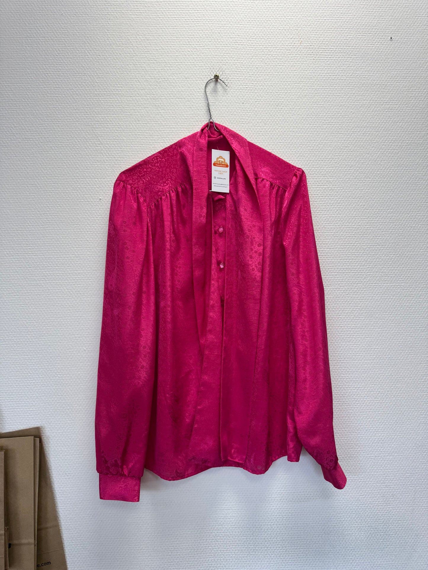 Chemise imprimée 80s