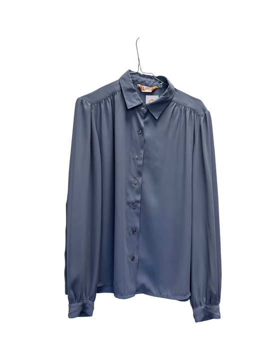 Chemise uni 80s