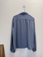 Chemise uni 80s