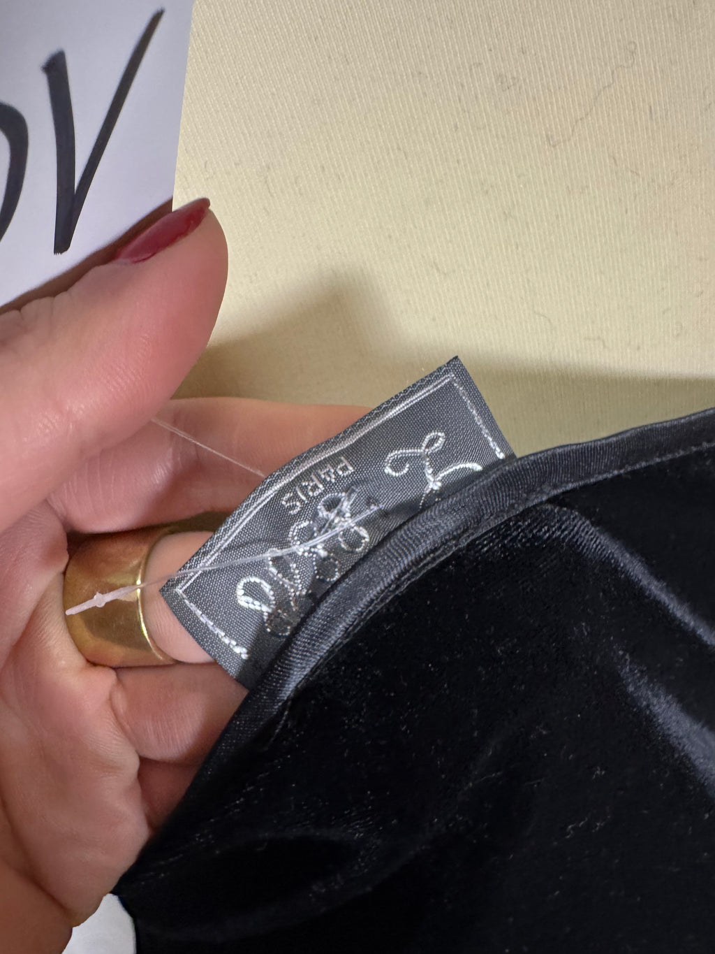 Débardeur en velours