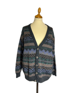Cardigan à motifs 90s