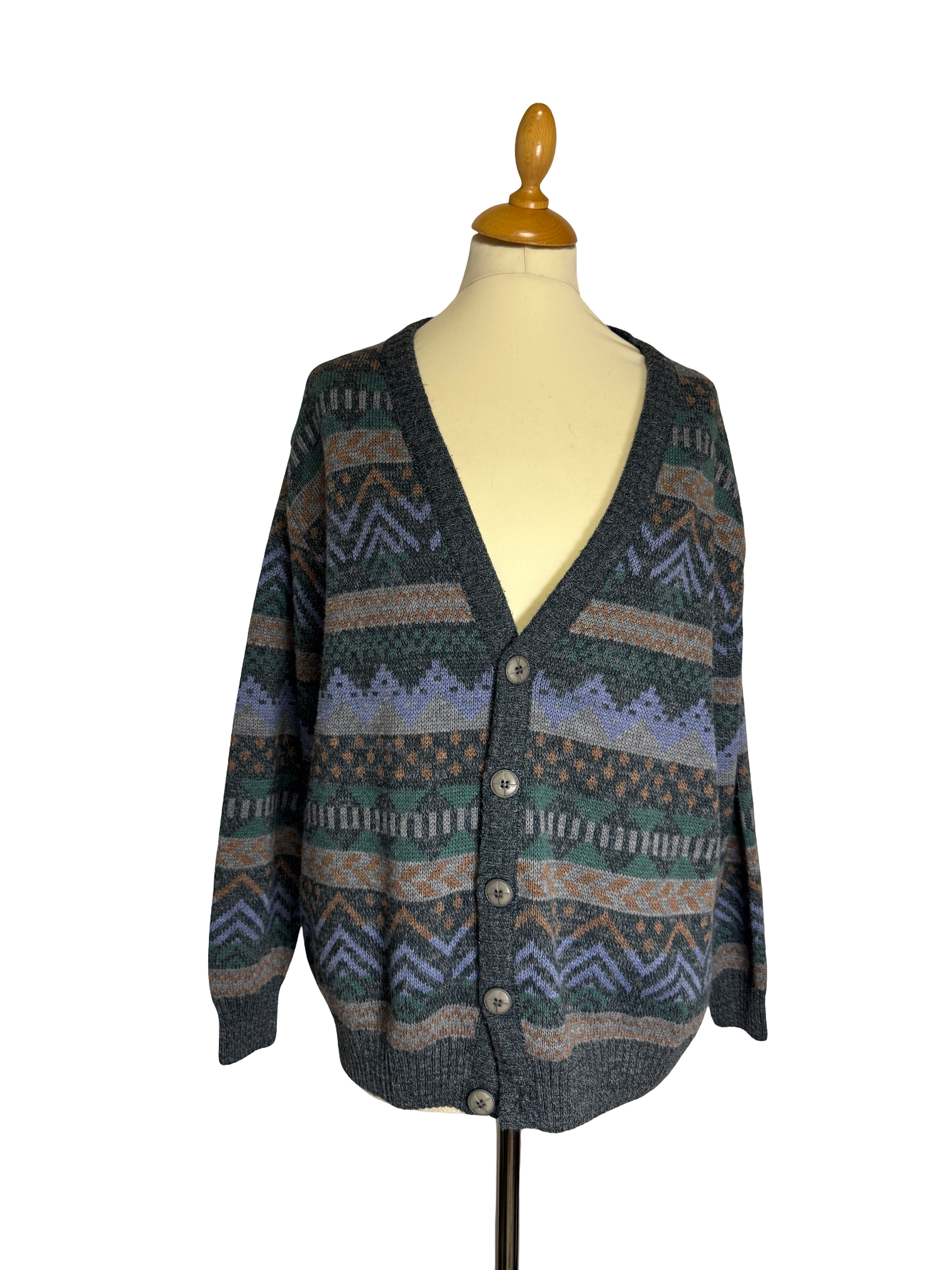 Cardigan à motifs 90s