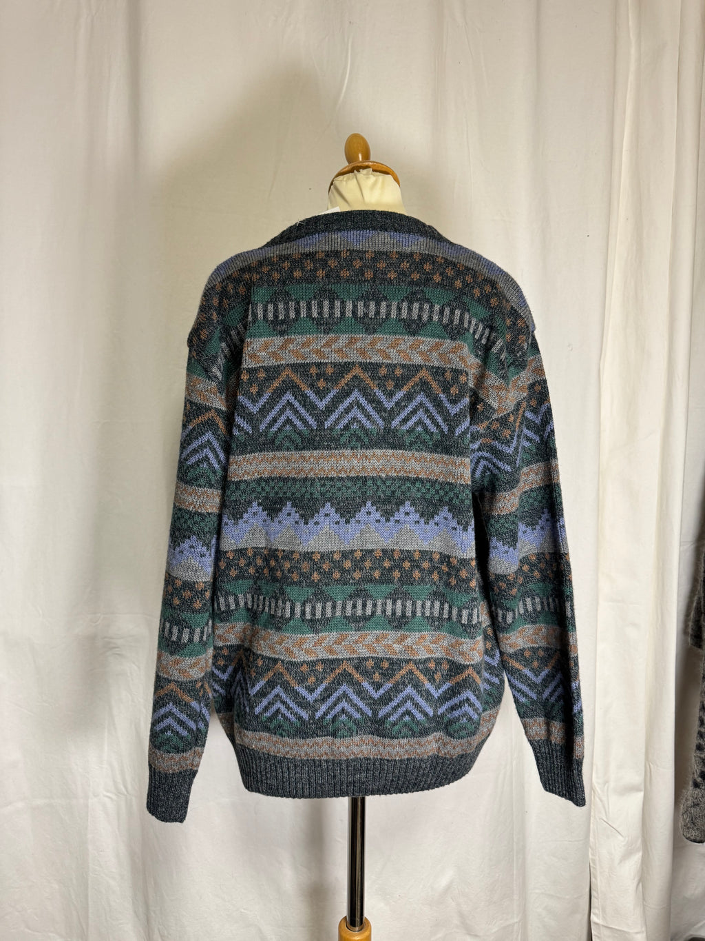 Cardigan à motifs 90s