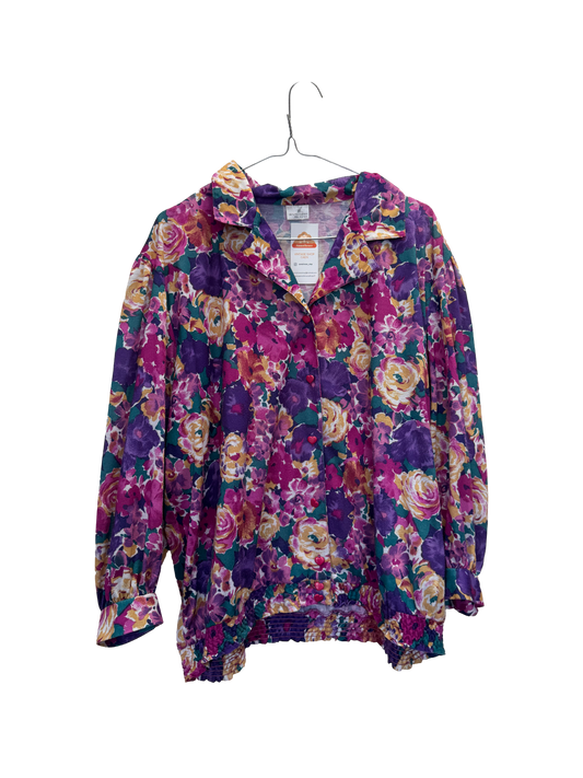 Chemise à fleurs