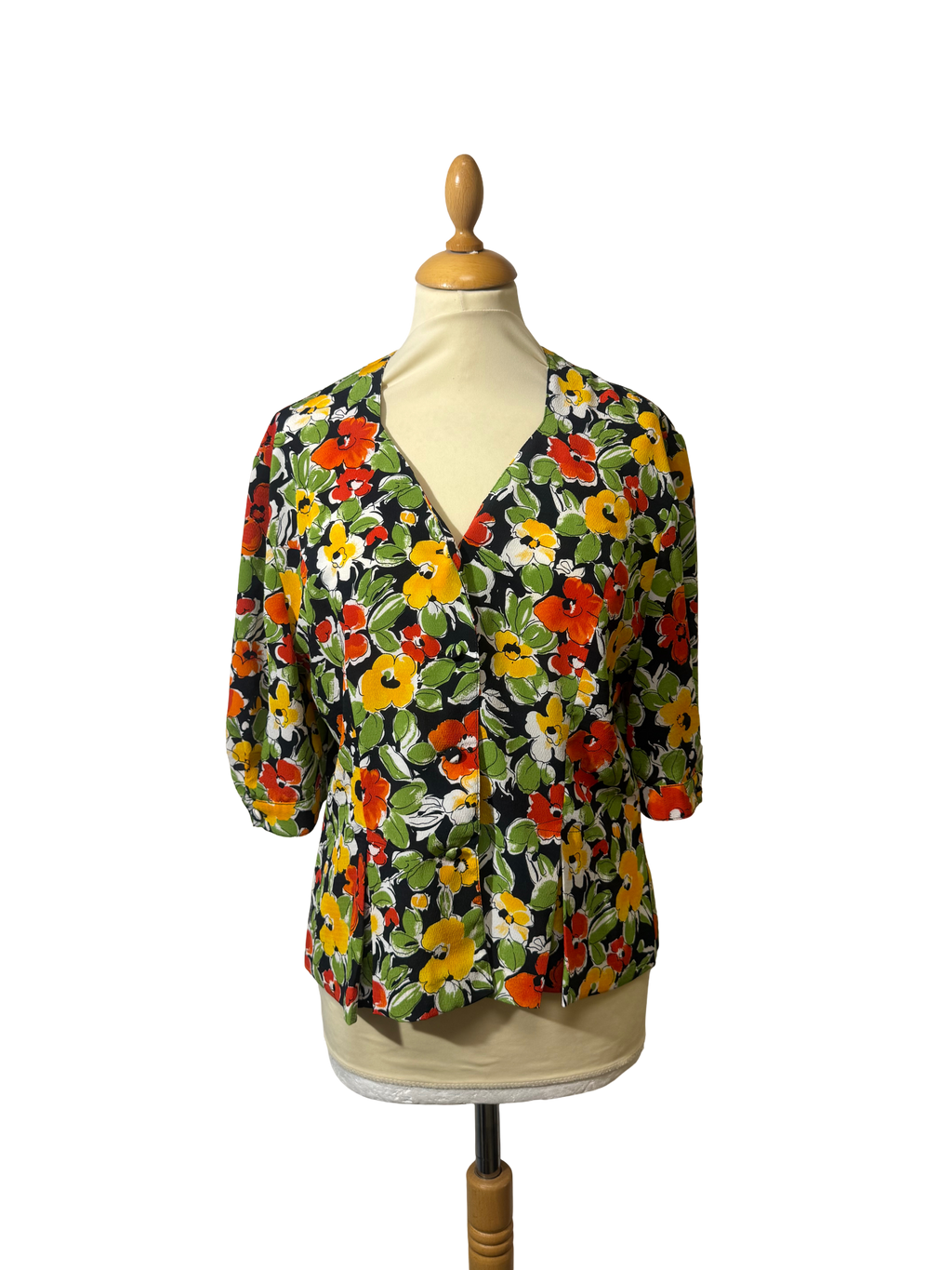 Chemise à fleurs