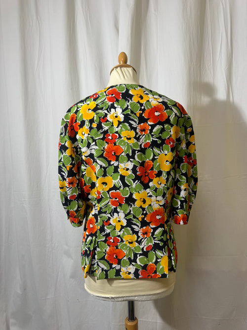 Chemise à fleurs