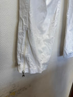 Pantalon en lin blanc Napapijri