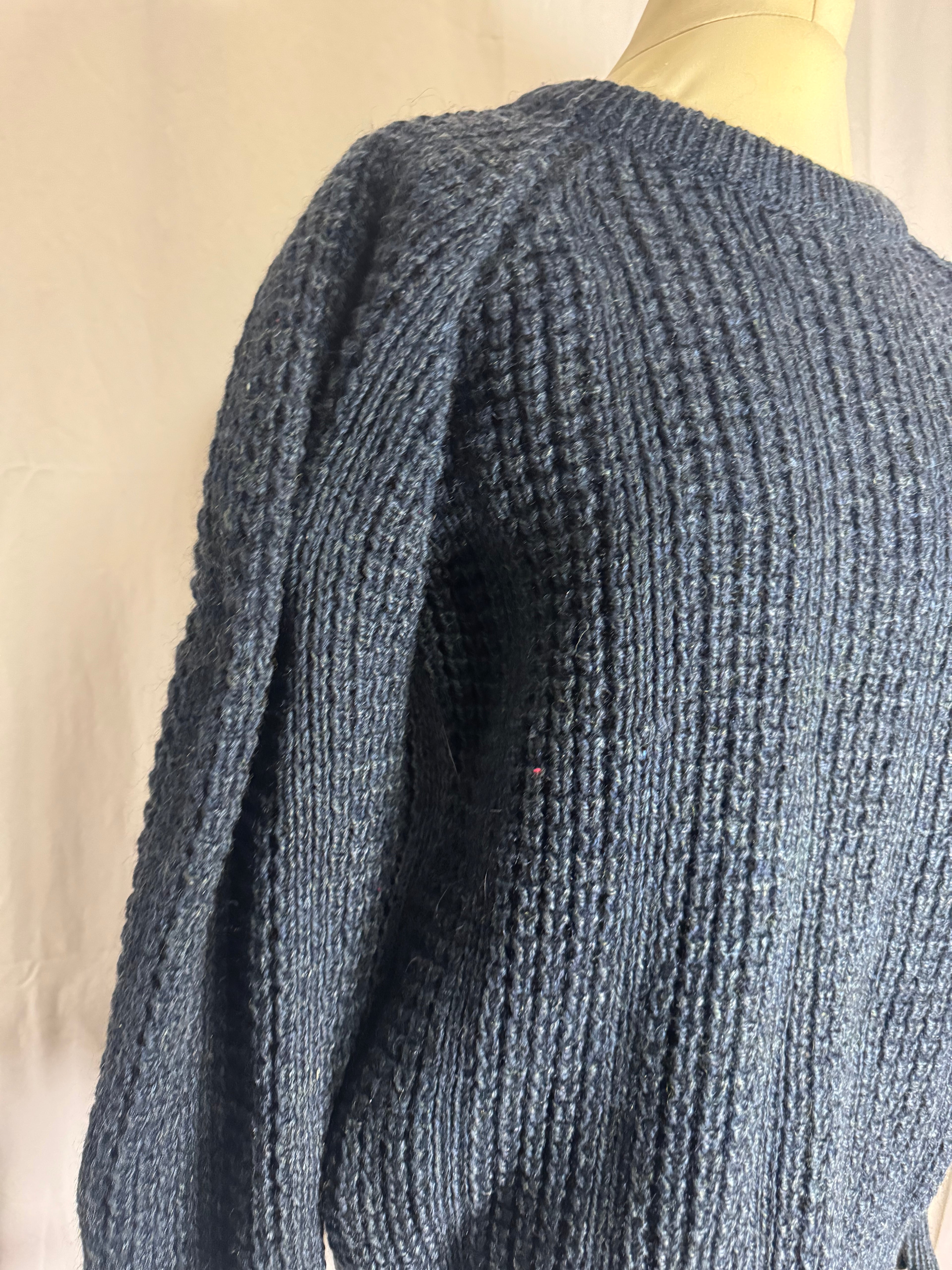 Pull en grosse maille