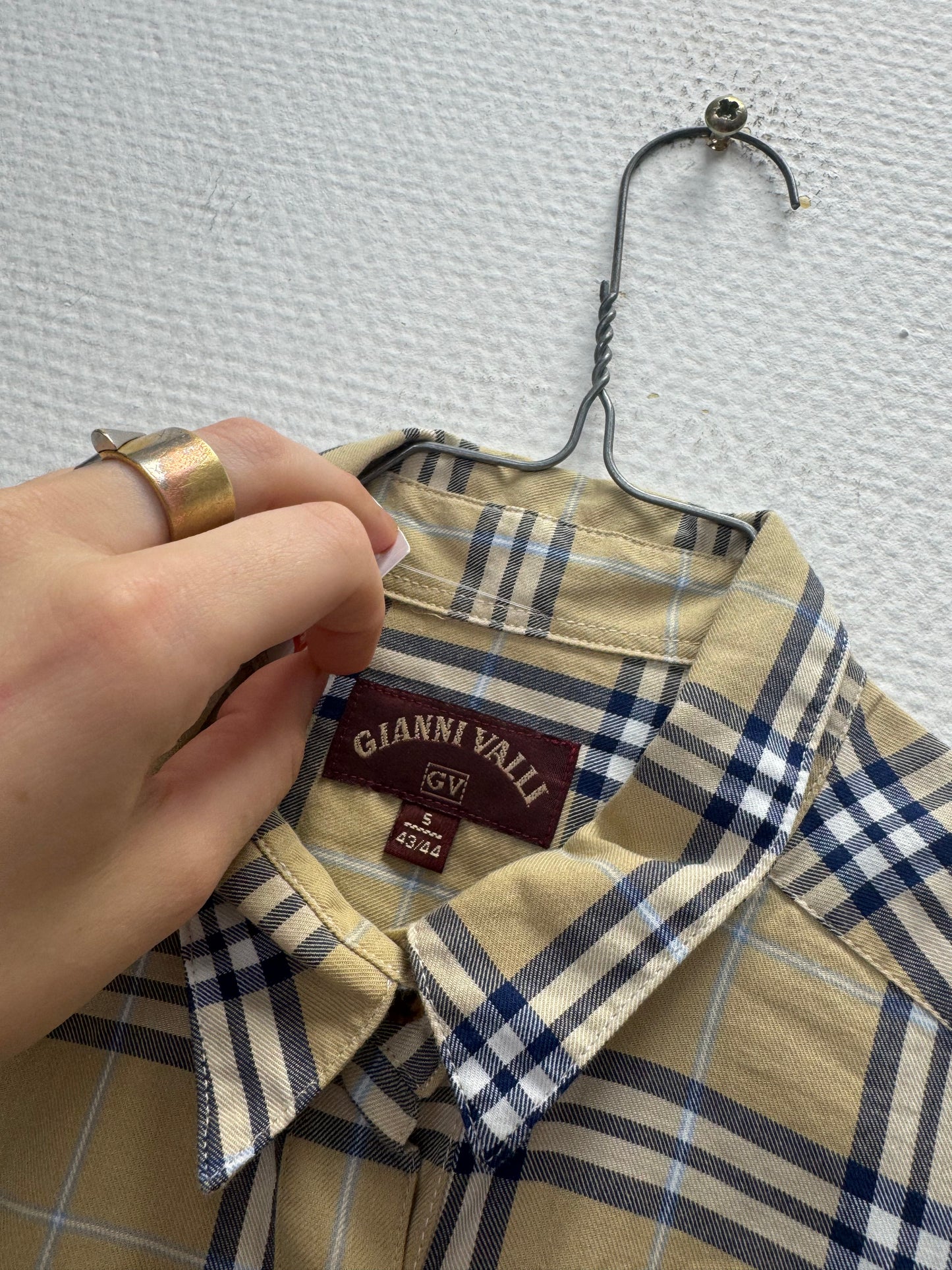 Chemise tartan