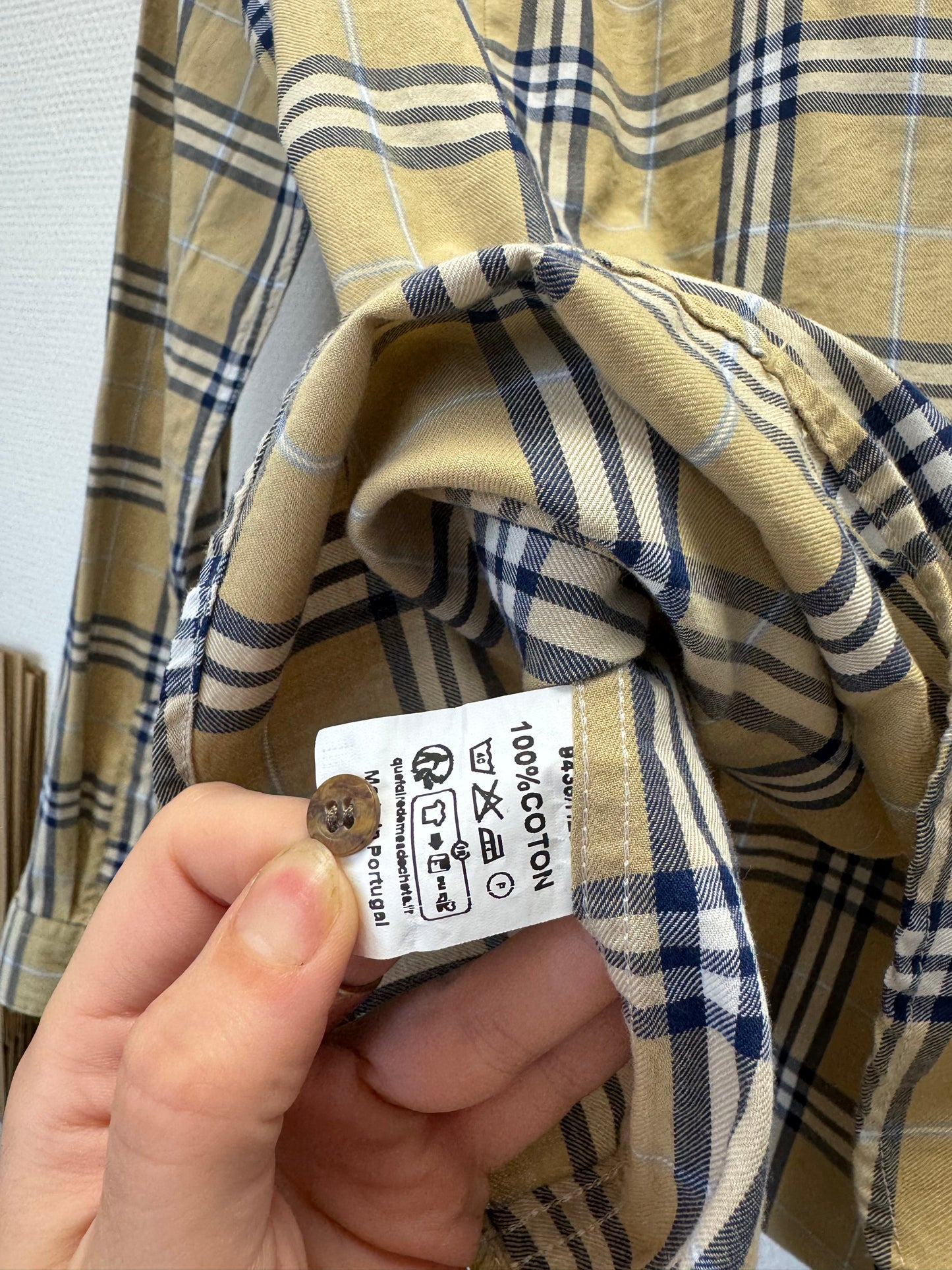 Chemise tartan
